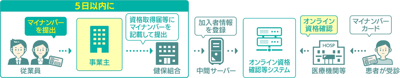 オンライン資格確認等システムのしくみ