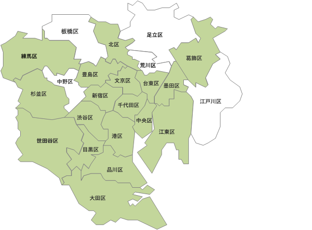 都内23区の契約状況