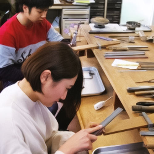 彫金工房　冨銀
