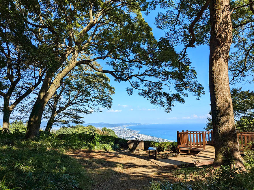 本丸跡 物見台(展望台)