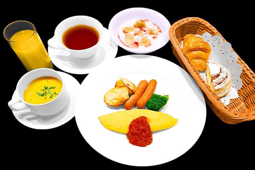 お子様コース朝食