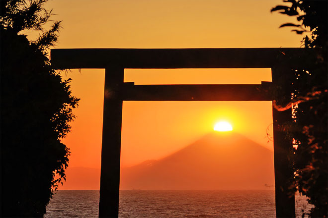 洲崎神社から