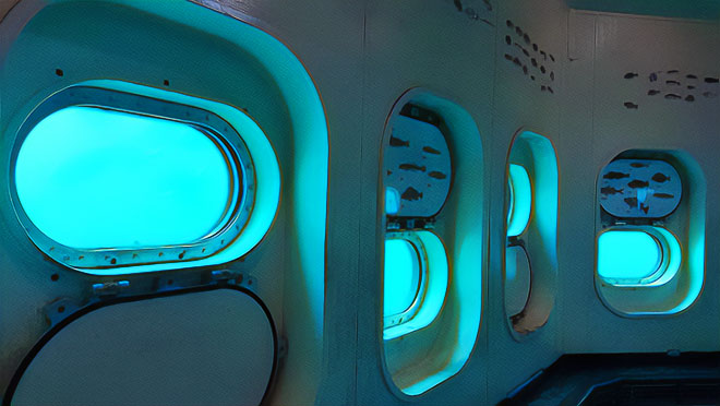 勝浦海中展望塔