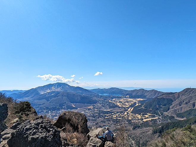 金時山山頂