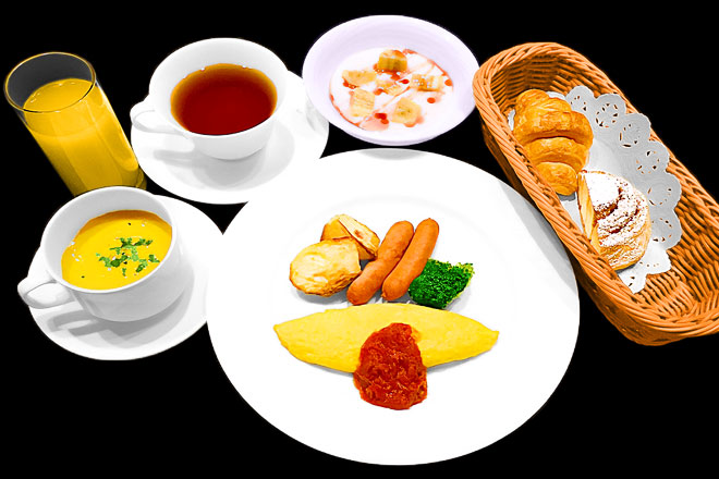 4月、5月のお子様コース朝食
